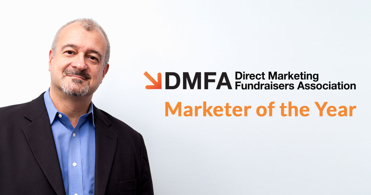 Harry Lynch is a DMFA Marketer of the Year